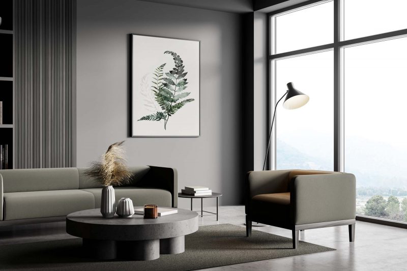 Fern Leaves | Botanical Watercolor Poster - Image 4