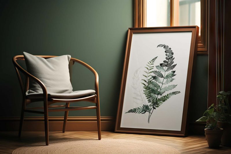 Fern Leaves | Botanical Watercolor Poster - Image 6