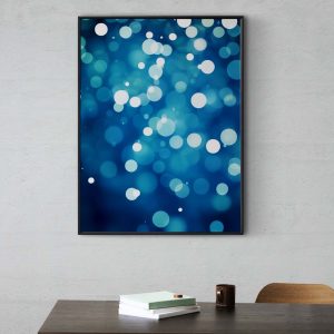 Abstract Blue Dots | Abstract Art
