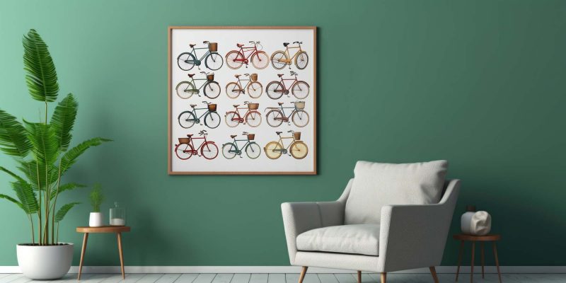 Bicycle Lover | Victorian Era Bicycle Art Collection - Poster - Image 8