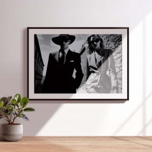 Black and White Dream Team Models Shot - Fotoposter