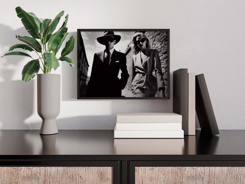 Black and White Dream Team Models Shot - Fotoposter - Image 6