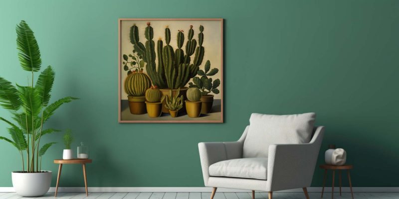 Cactus Vintage Art Painting | Henri Rousseau - Poster - Image 7