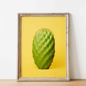 Cactus Yellow - Modern Art