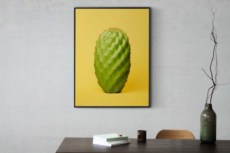 Cactus Yellow - Modern Art - Image 7