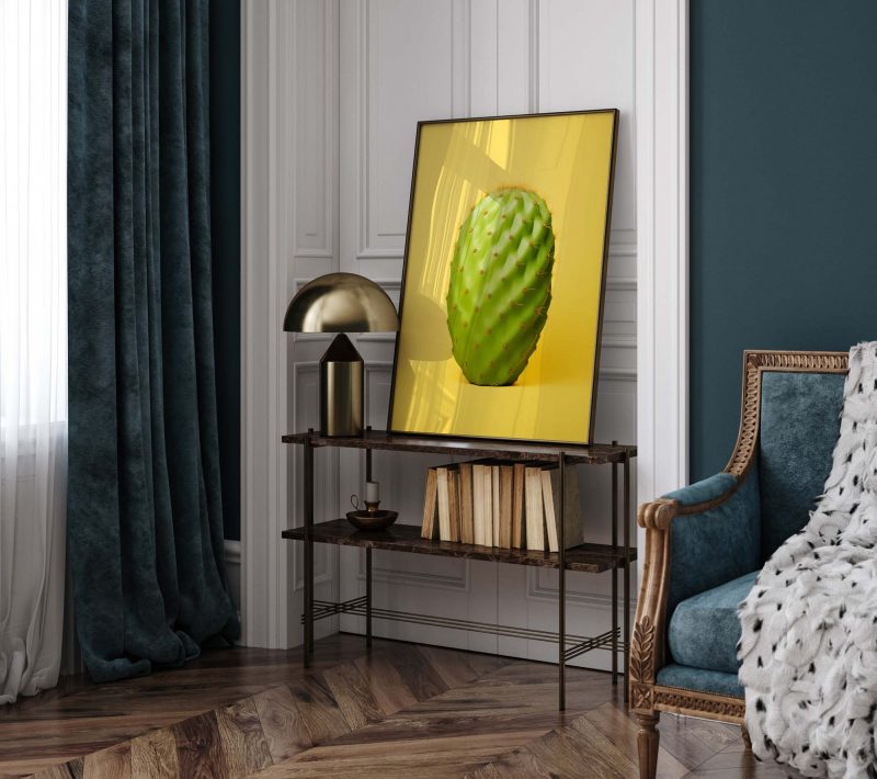 Cactus Yellow - Modern Art - Image 9