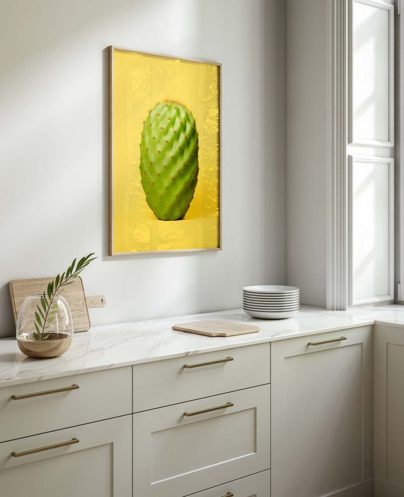 Cactus Yellow - Modern Art - Image 10