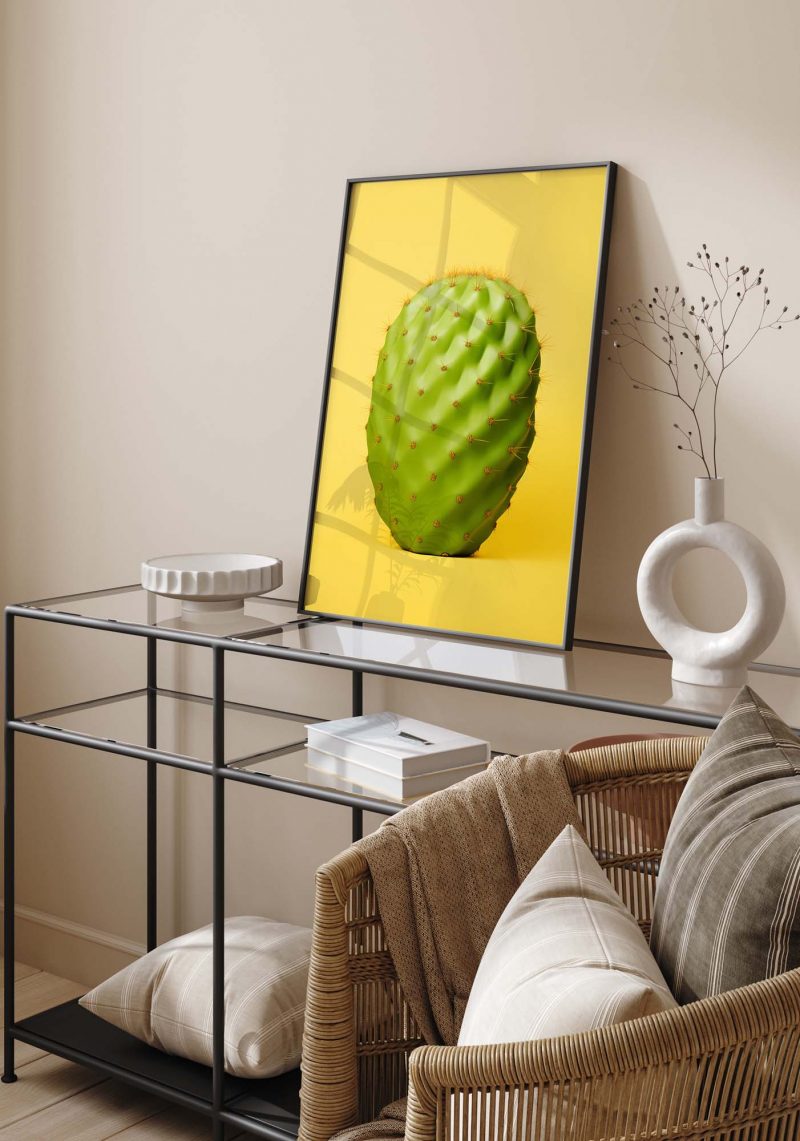 Cactus Yellow - Modern Art - Image 11