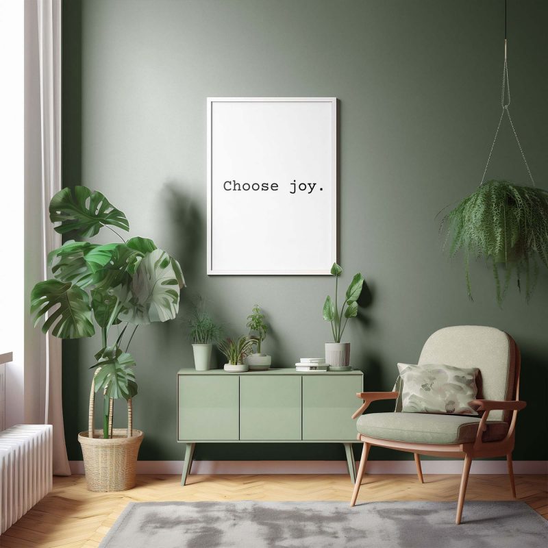 Choose joy. | Positive Art | Inspirational Poster - Image 12