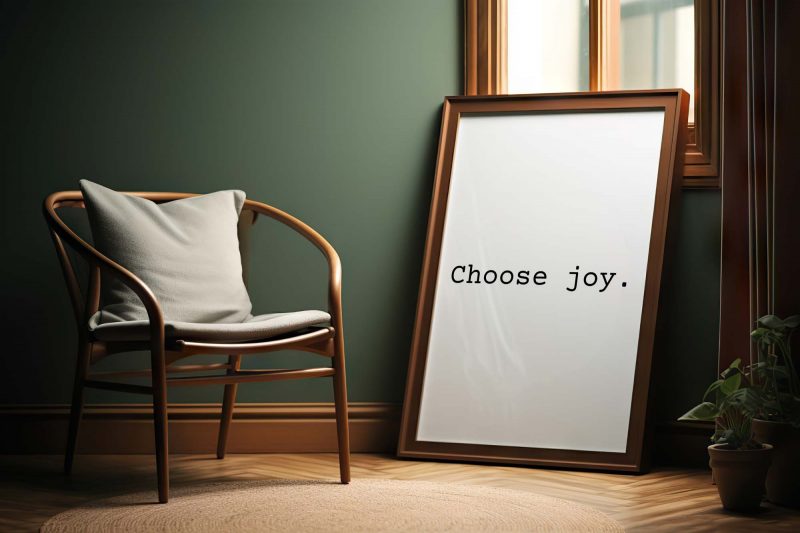 Choose joy. | Positive Art | Inspirational Poster - Image 6