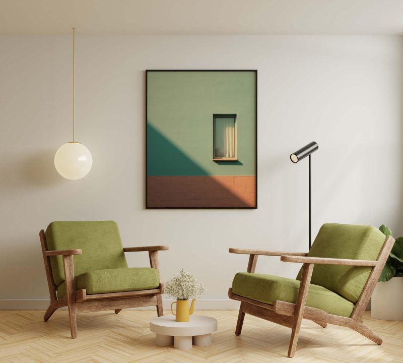 Facades - Green and Orange - Image 5