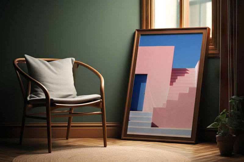Facades - Pink House | Architecture Poster - Image 6