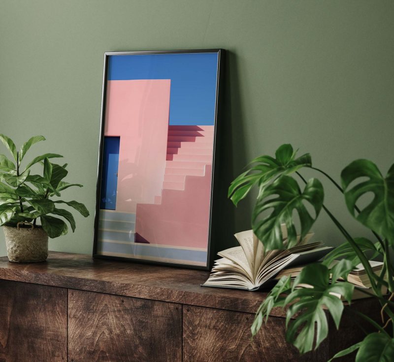 Facades - Pink House | Architecture Poster - Image 8