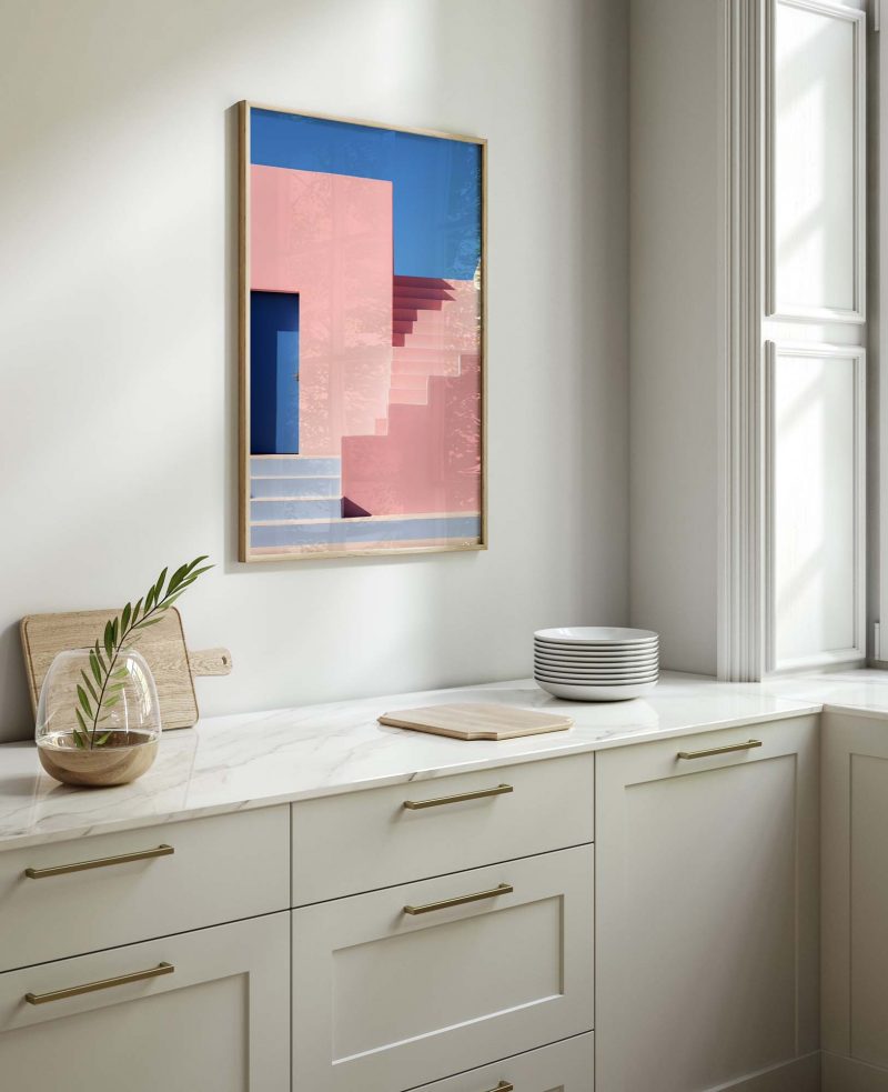Facades - Pink House | Architecture Poster - Image 10