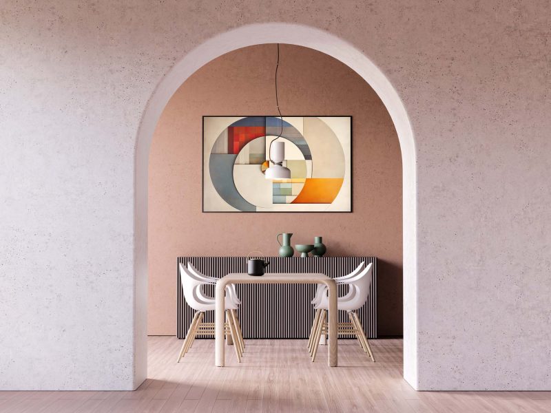 Abstract Bauhaus Poster: Fibonacci - Image 2