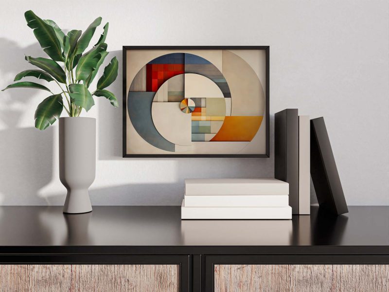 Abstract Bauhaus Poster: Fibonacci - Image 6