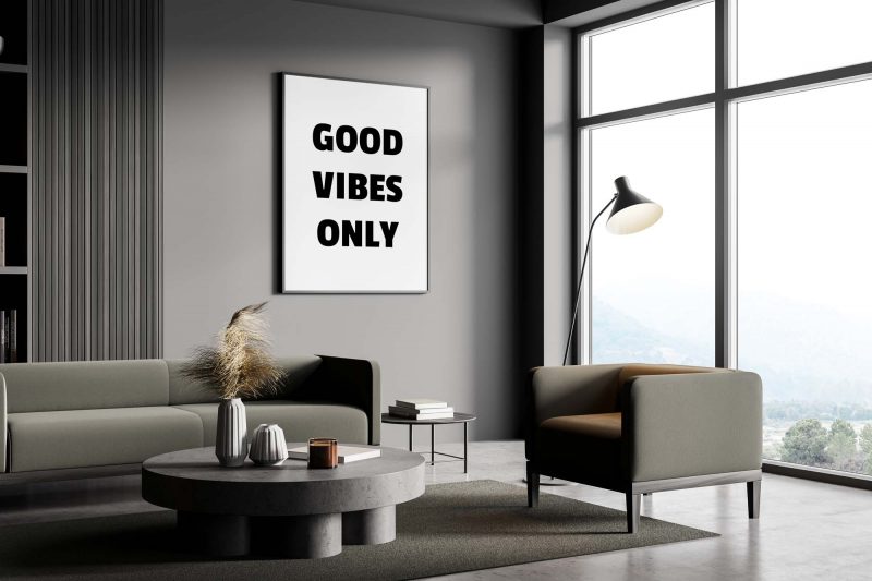 Good Vibes Only | Inspirational Poster - Image 4