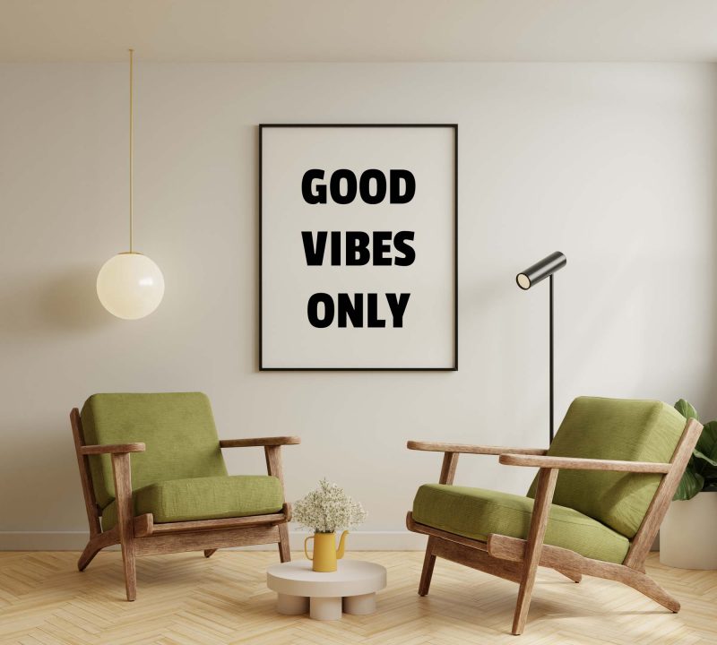 Good Vibes Only | Inspirational Poster - Image 5