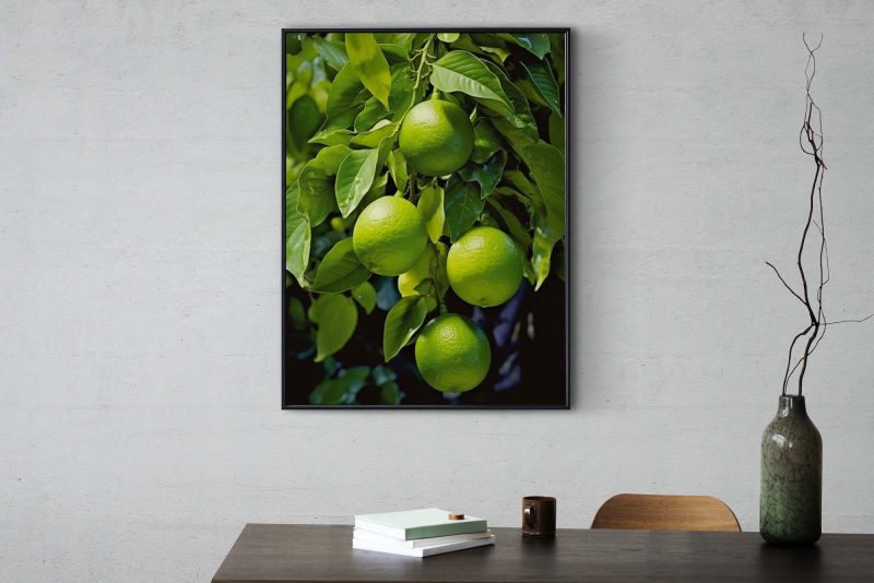 Green Lime Tree - Poster