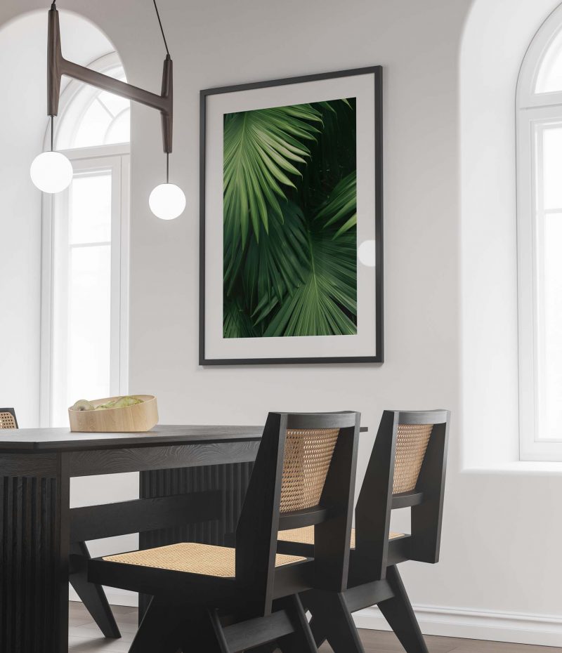 Green Palm Leaves Photo - Image 2