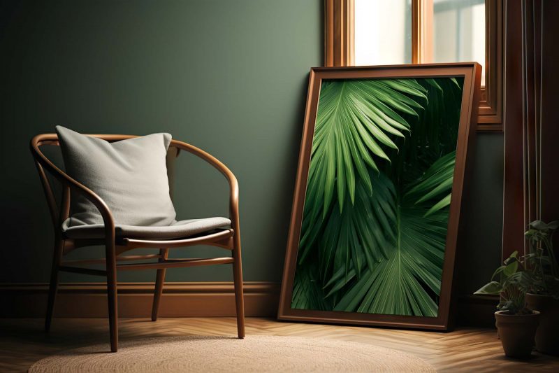 Green Palm Leaves Photo - Image 6