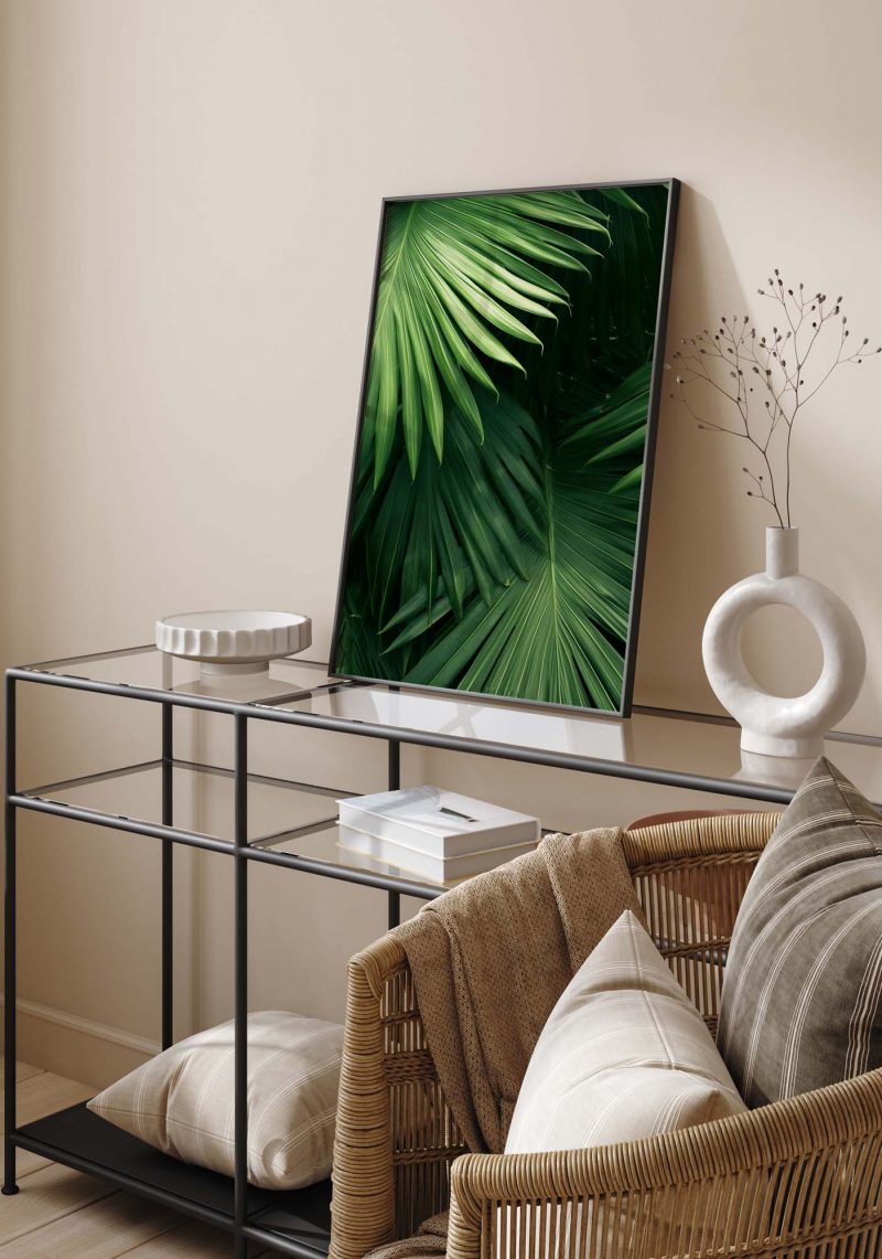Green Palm Leaves Photo - Image 11