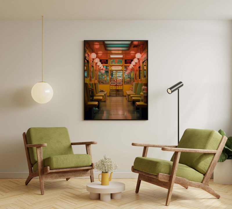 Kowloon Shop - Poster, retro photography print - japan hongkong asia tokyo