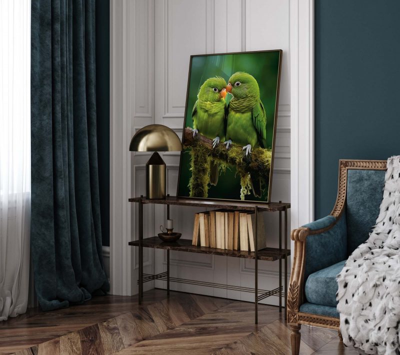Parrot Love | Tropical Bird Poster - Image 9