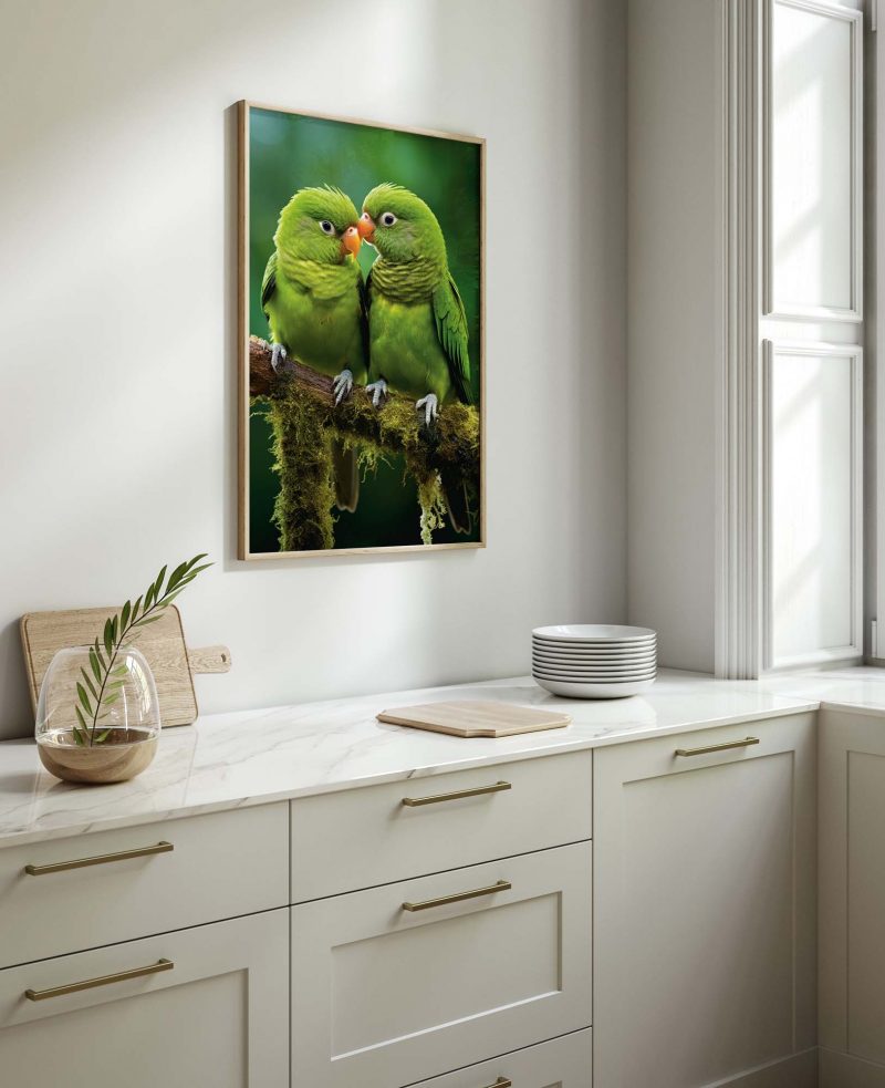 Parrot Love | Tropical Bird Poster - Image 10