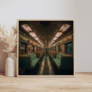 Retro Subway - Photography  - Poster