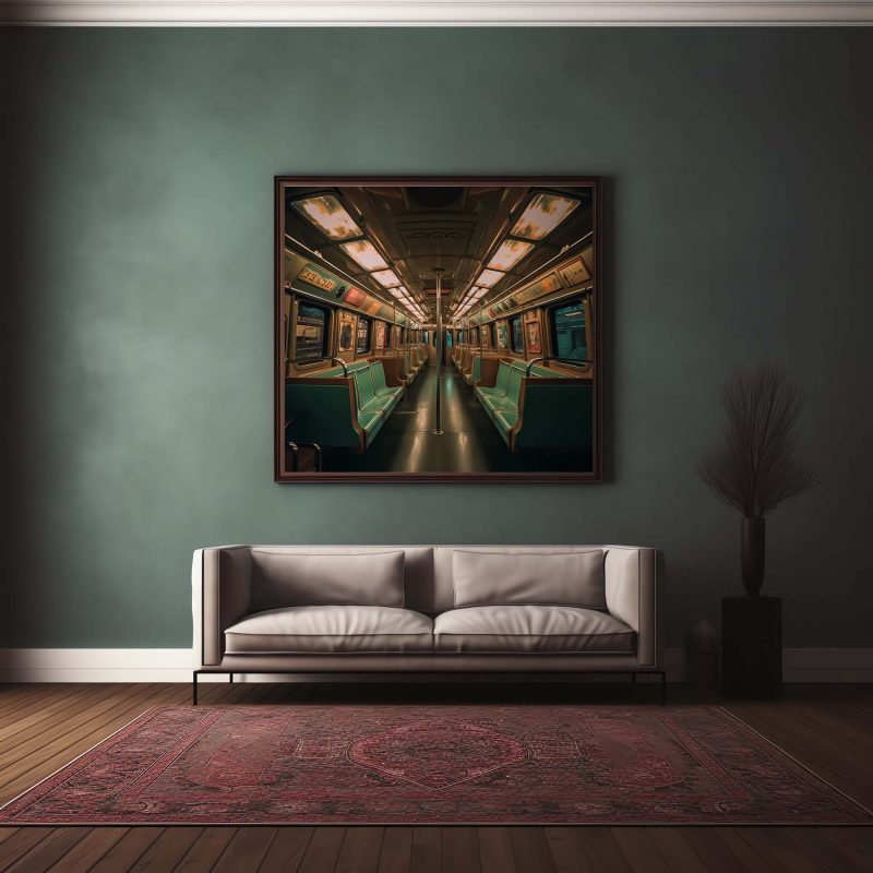 Retro Subway - Photography  - Poster – Bild 11