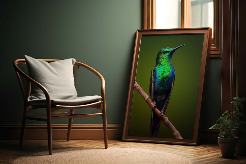 Shimmering Bird | Photography Poster - Image 6