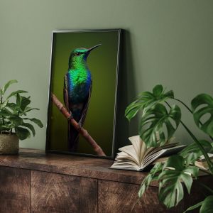 Shimmering Bird | Photography Poster