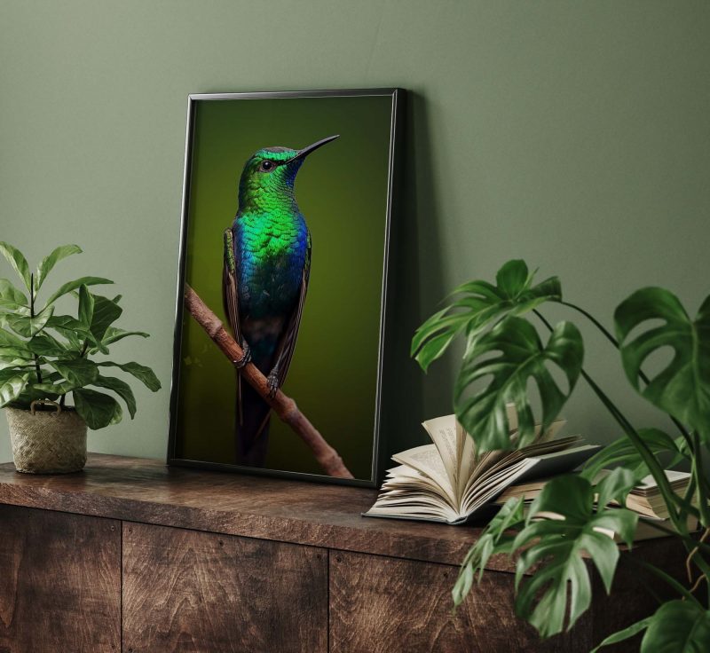 Shimmering Bird | Photography Poster