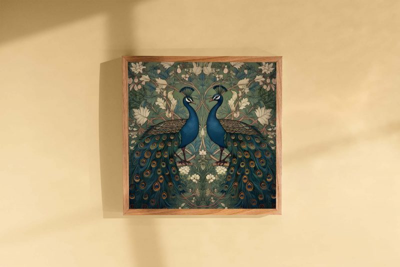 Vintage Peacock Print - William Morris - Poster - Image 6