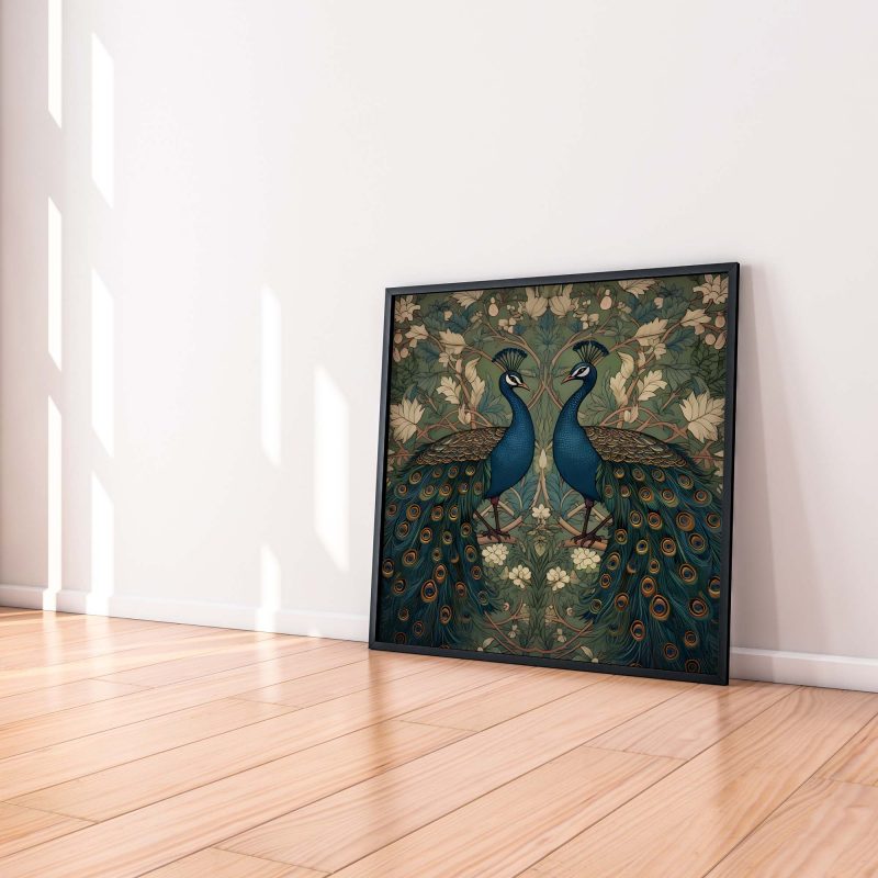Vintage Peacock Print - William Morris - Poster - Image 8