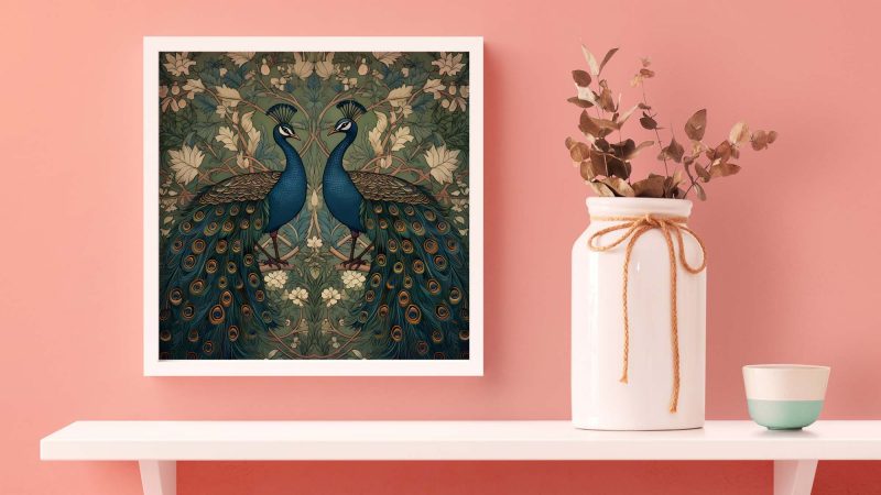 Vintage Peacock Print - William Morris - Poster - Image 9