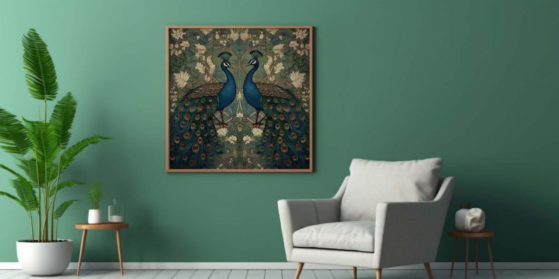 Vintage Peacock Print - William Morris - Poster - Image 10