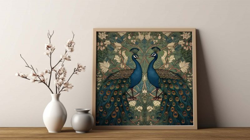 Vintage Peacock Print - William Morris - Poster - Image 11