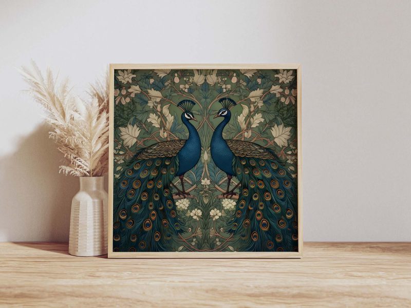 Vintage Peacock Print - William Morris - Poster - Image 12