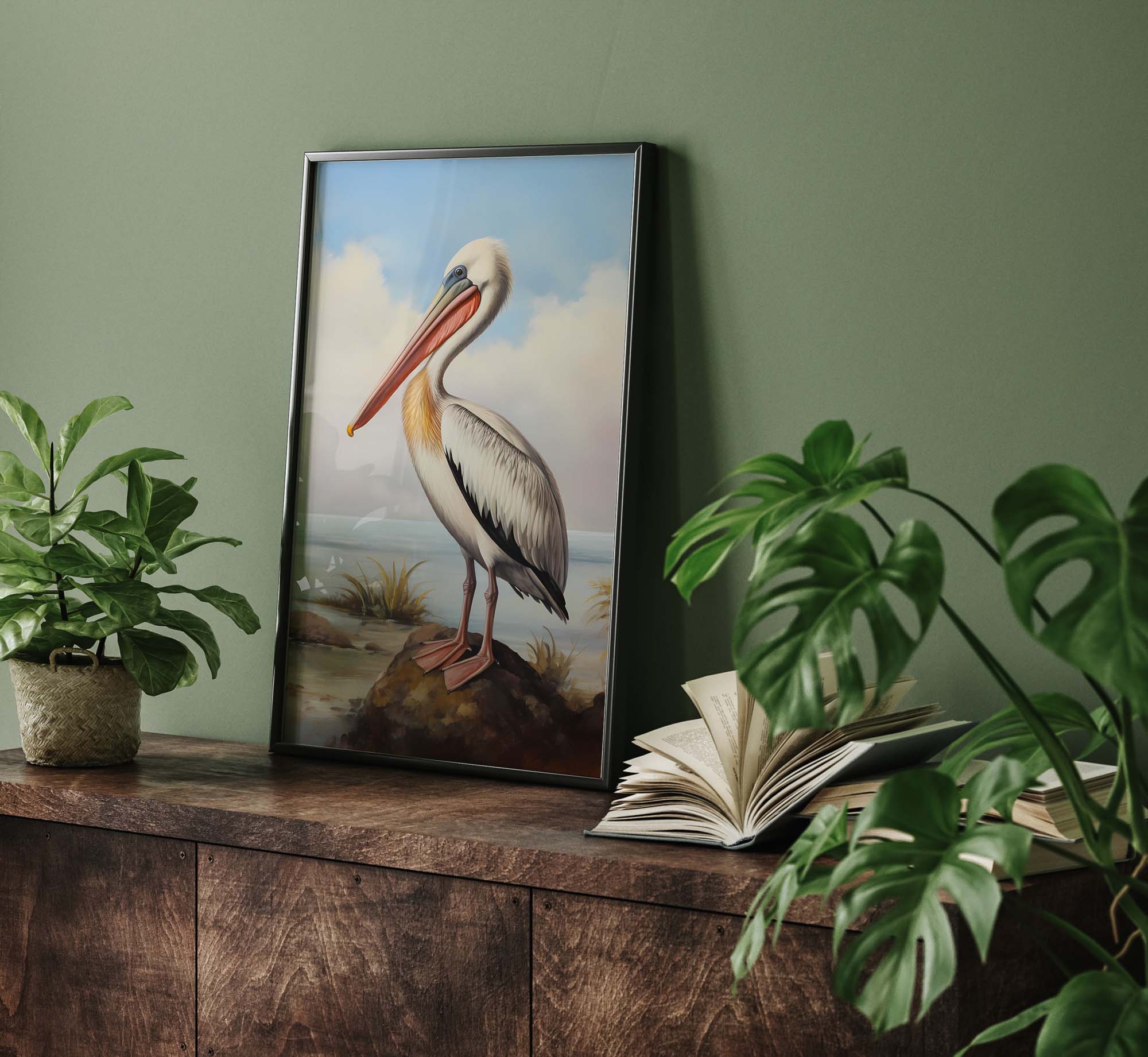 Pelican Vintage Art Print #2 | Bird Poster - Image 8