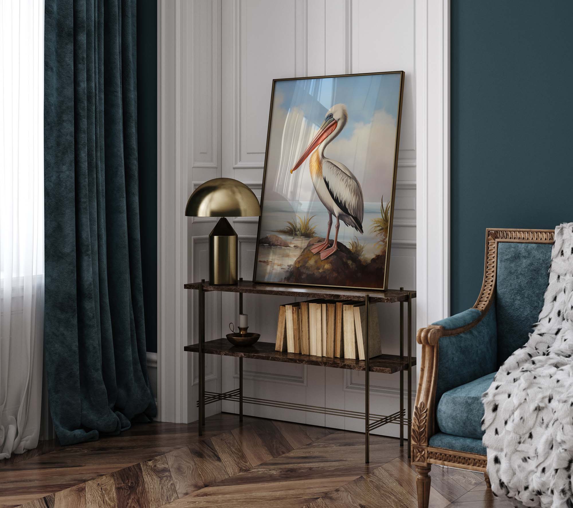 Pelican Vintage Art Print #2 | Bird Poster - Image 9