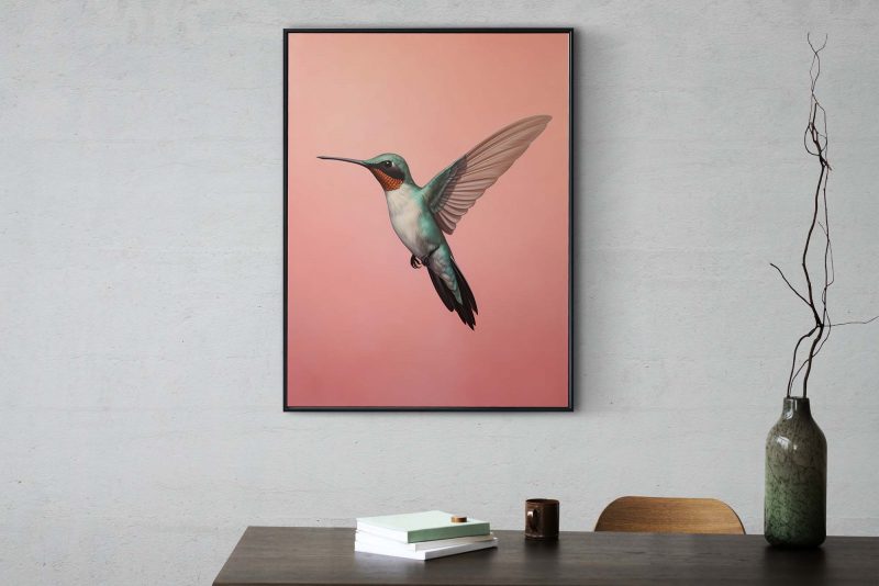 Flying Colibri - Poster
