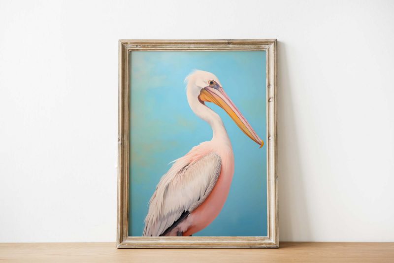 Pelican Vintage Art Print - Image 3