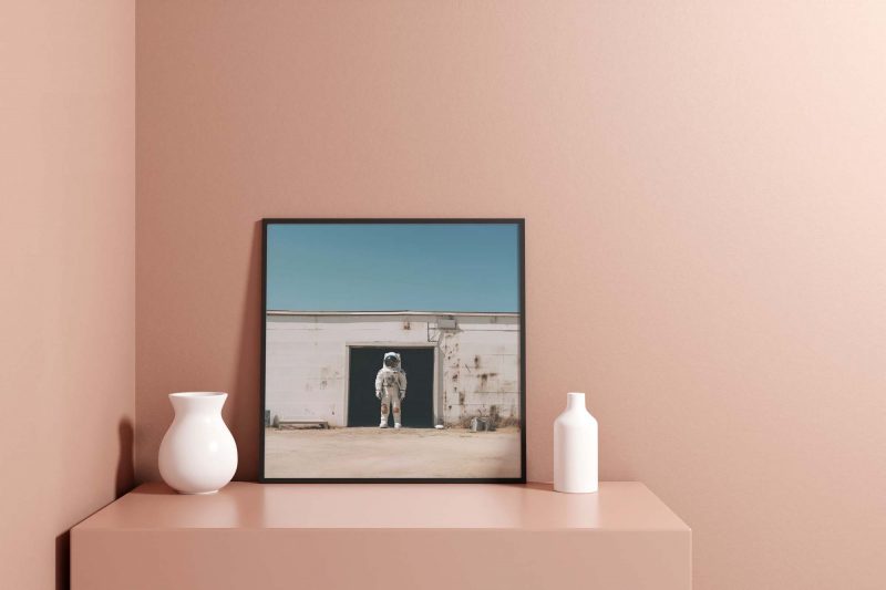 Summer Astronaut - Poster, Photography, Retro Print, space art,space theme decor - Image 7