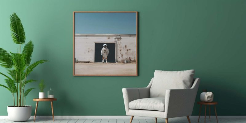 Summer Astronaut - Poster, Photography, Retro Print, space art,space theme decor - Image 8
