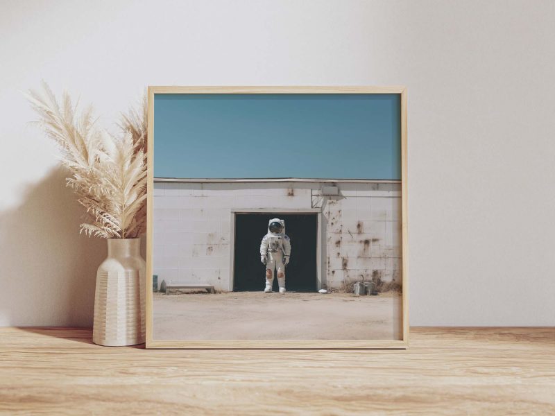 Summer Astronaut - Poster, Photography, Retro Print, space art,space theme decor - Image 10