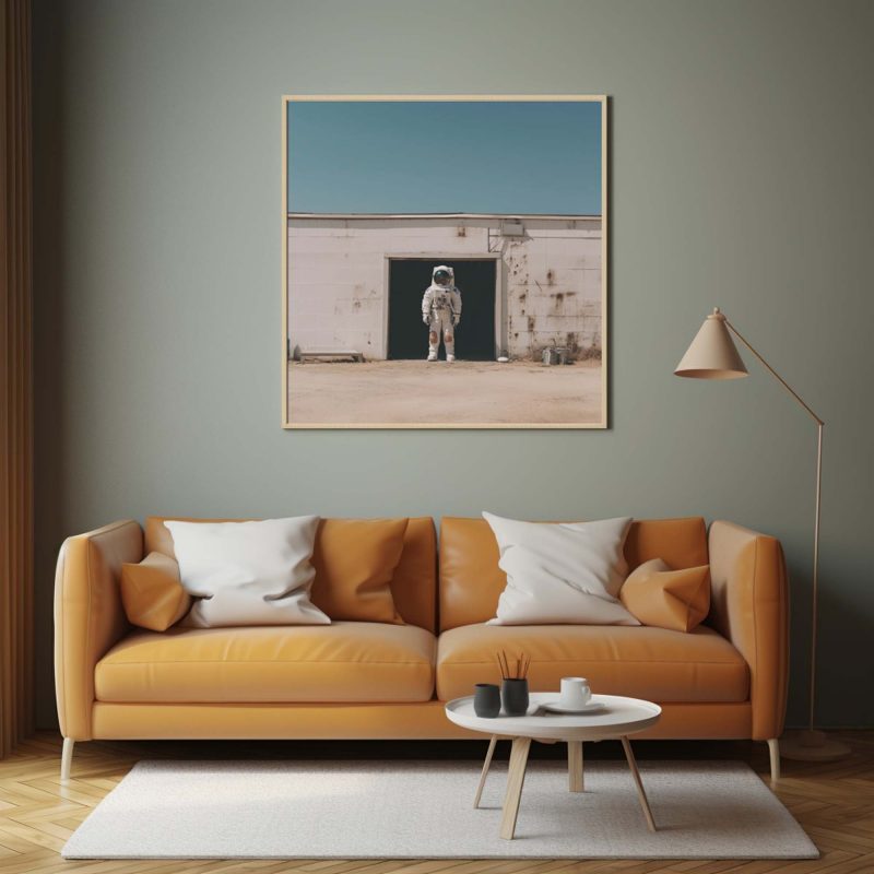 Summer Astronaut - Poster, Photography, Retro Print, space art,space theme decor - Image 11