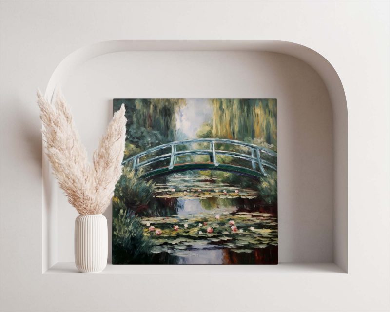 The Bridge | Poster Oil Painting Claude Monet - Image 2