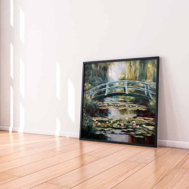 The Bridge | Poster Oil Painting Claude Monet - Image 3